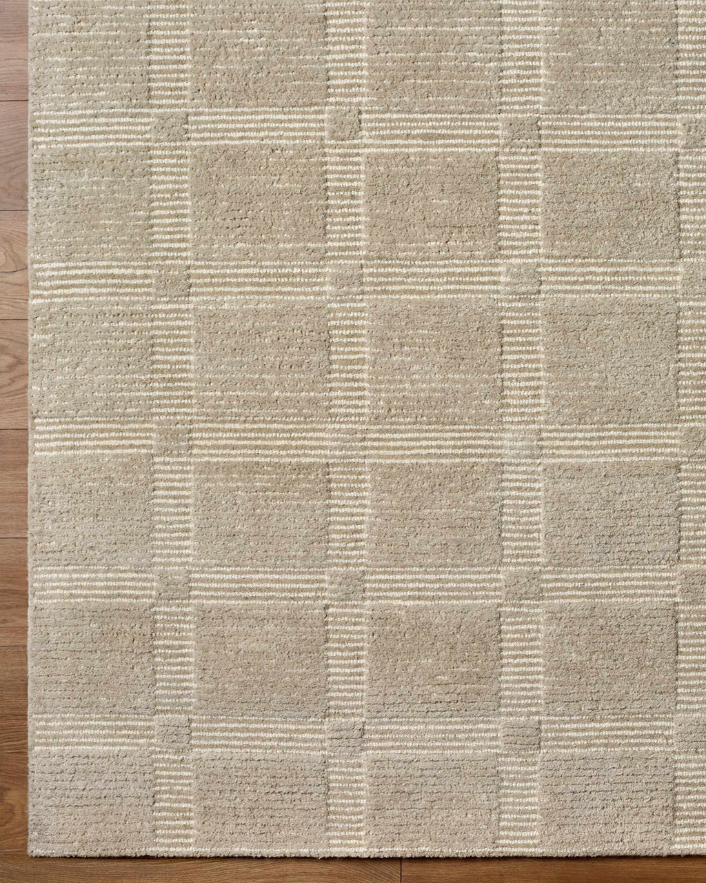 Rofoki Sandstone Modern Minimalist Handmade Area Rug