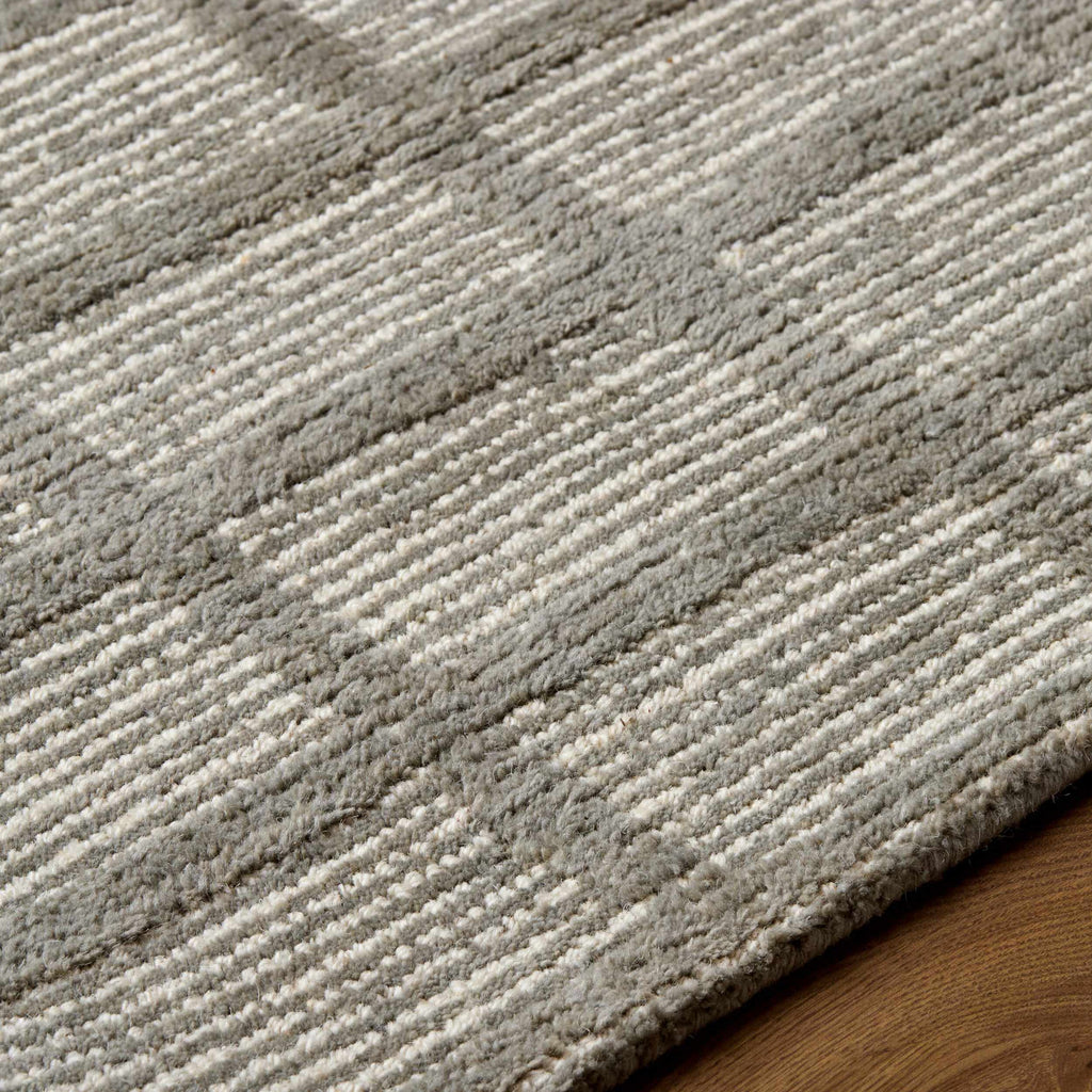 Pumoma Green Modern Minimalist Handmade Area Rug