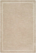 Emerin Sandstone Modern Minimalist Handmade Area Rug