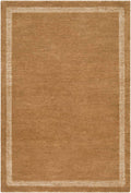 Tufape Brown Modern Minimalist Handmade Area Rug