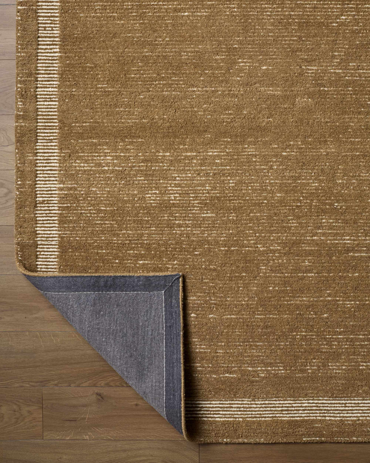 Tufape Brown Modern Minimalist Handmade Area Rug