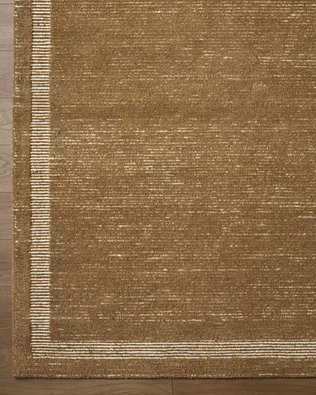 Tufape Brown Modern Minimalist Handmade Area Rug