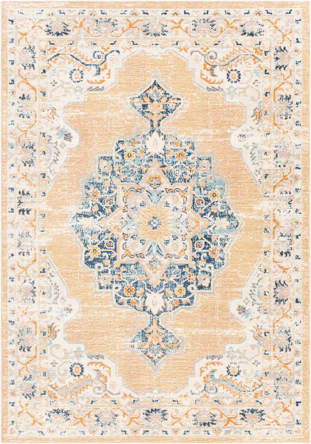Joji Peach Outdoor Area Rug - Clearance