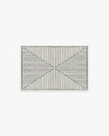 Inkdrop Black & Ivory Rug by Jonathan Adler