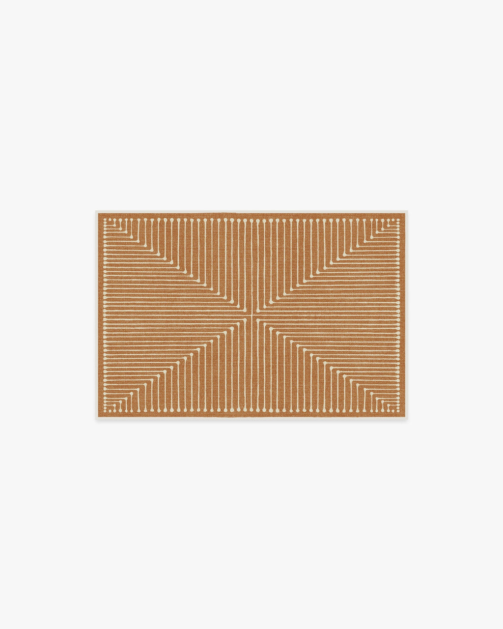 Inkdrop Copper Rug by Jonathan Adler