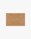 Inkdrop Copper Rug by Jonathan Adler
