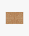 Inkdrop Copper Flatwoven Rug by Jonathan Adler