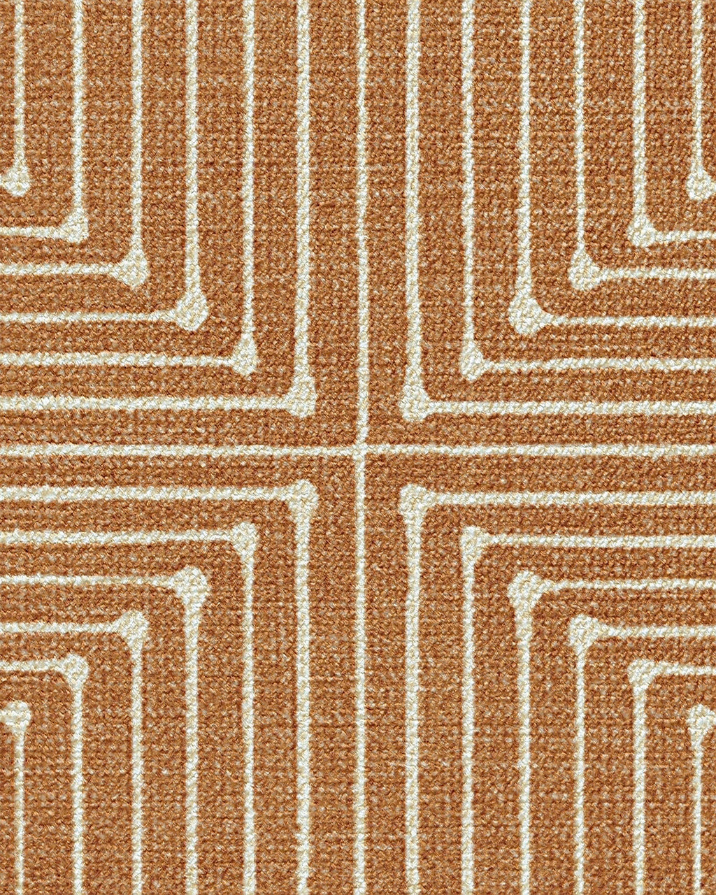 Inkdrop Copper Rug by Jonathan Adler