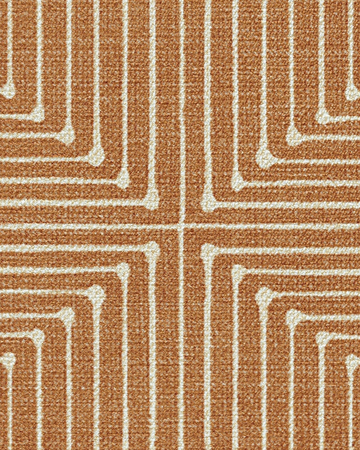 Inkdrop Copper Rug by Jonathan Adler