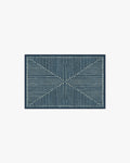 Inkdrop Lapis Blue Rug by Jonathan Adler