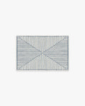 Inkdrop Slate Blue Rug by Jonathan Adler
