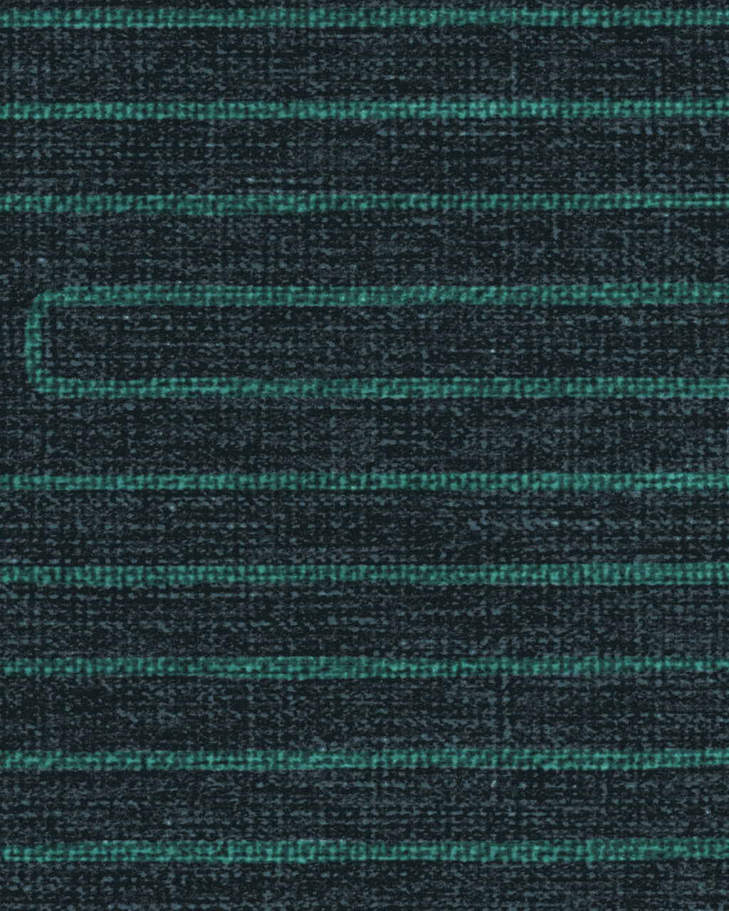 Labyrinth Navy & Teal Rug by Jonathan Adler