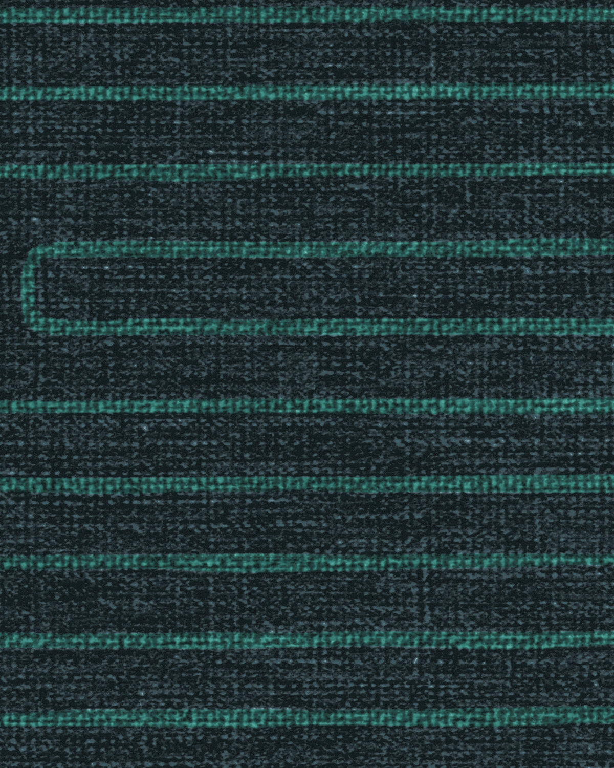 Labyrinth Navy & Teal Rug by Jonathan Adler