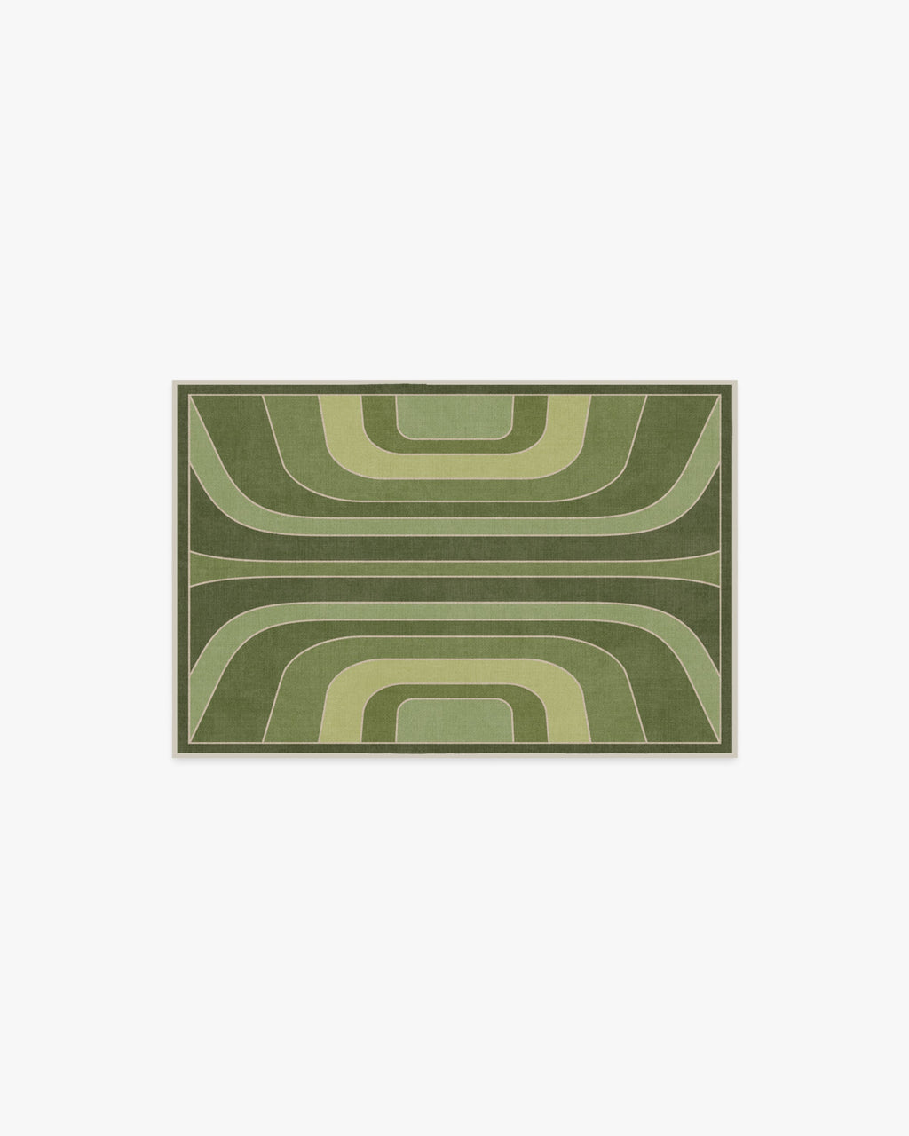 Paradox Green Rug by Jonathan Adler
