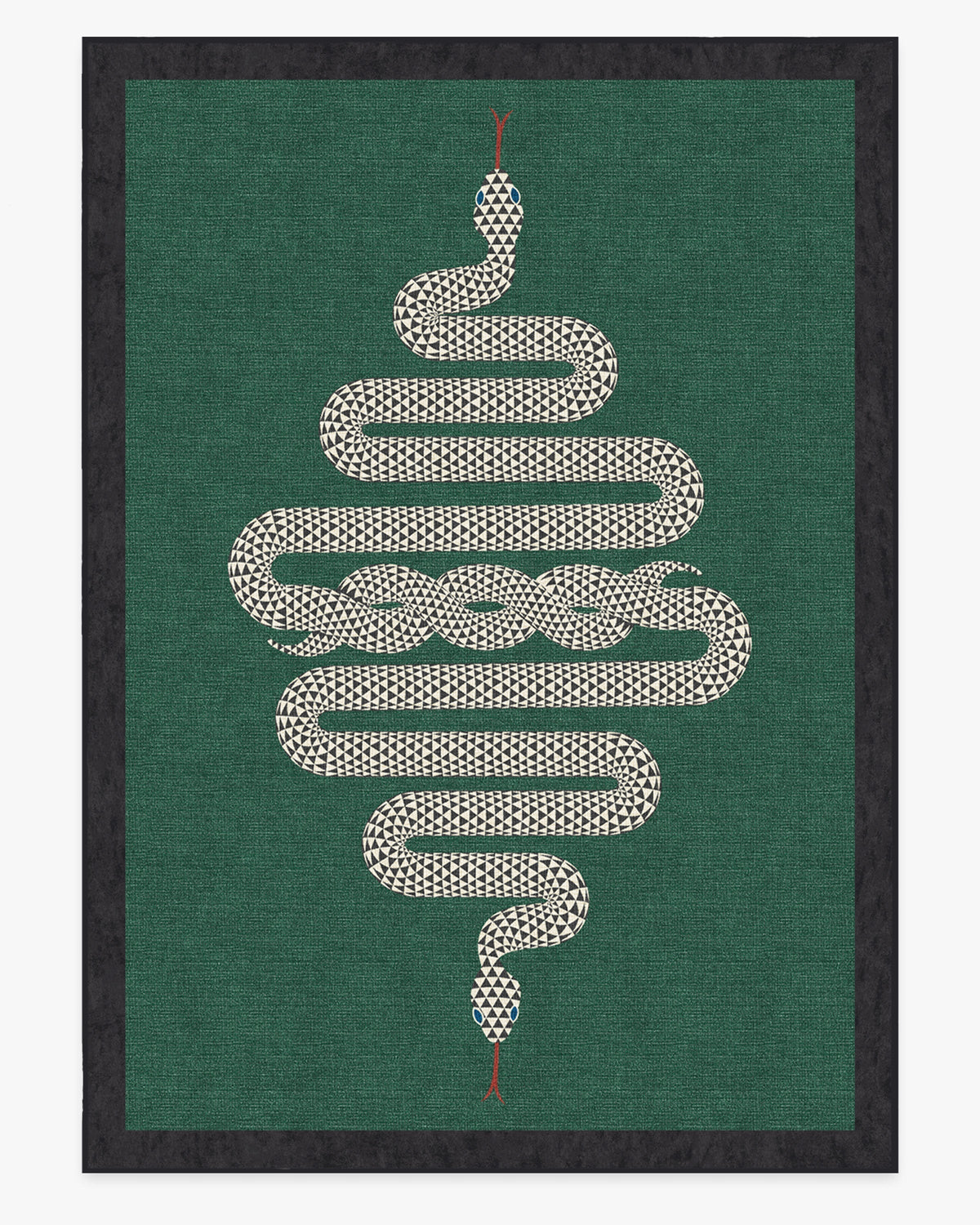 Venom Emerald Rug by Jonathan Adler