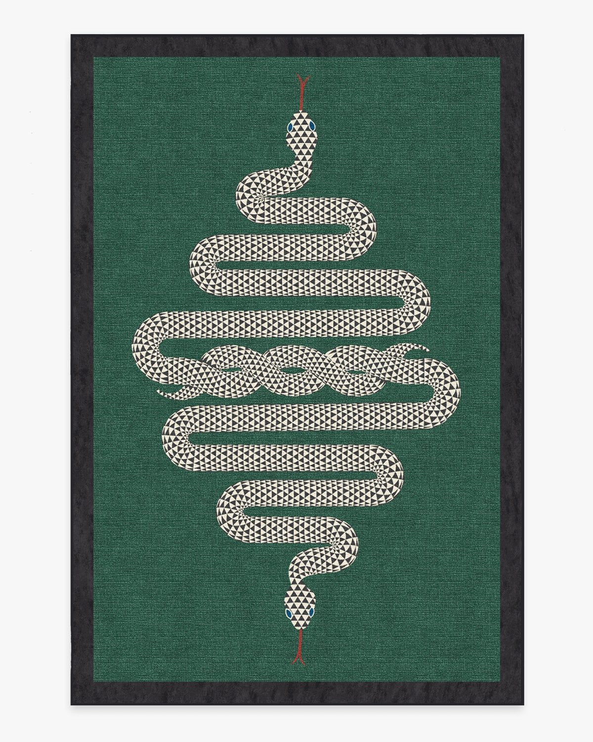 Venom Emerald Rug by Jonathan Adler