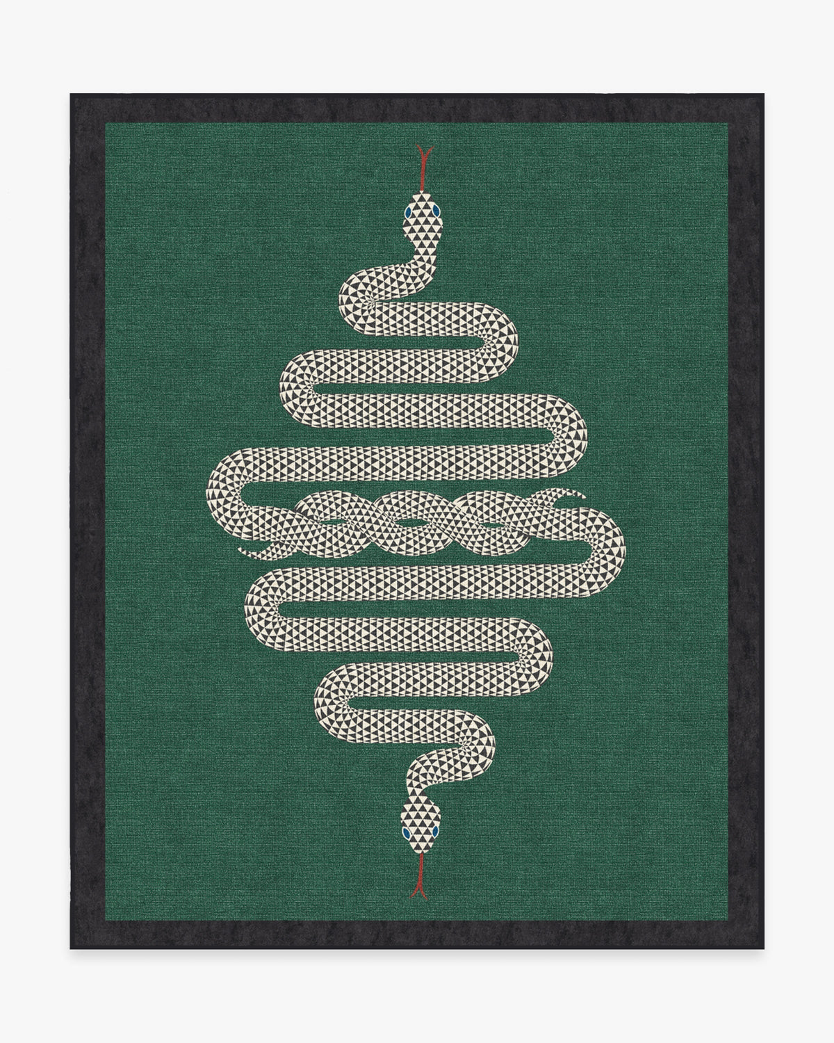 Venom Emerald Rug by Jonathan Adler