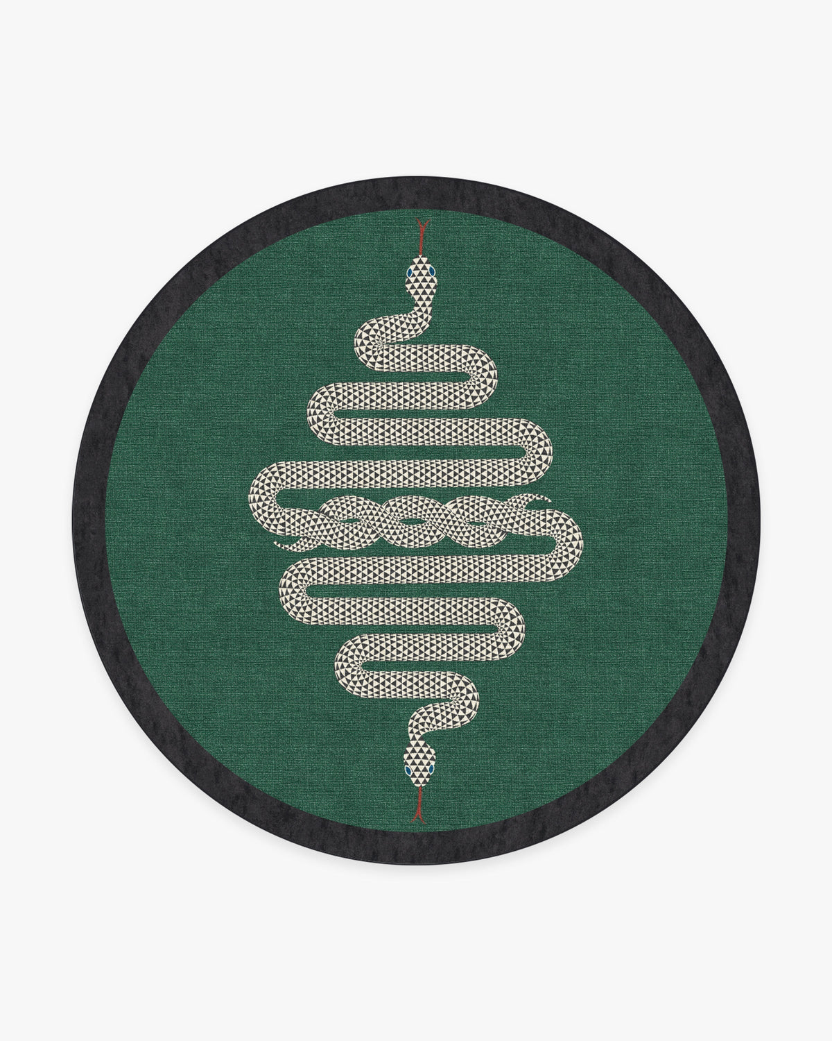Venom Emerald Rug by Jonathan Adler