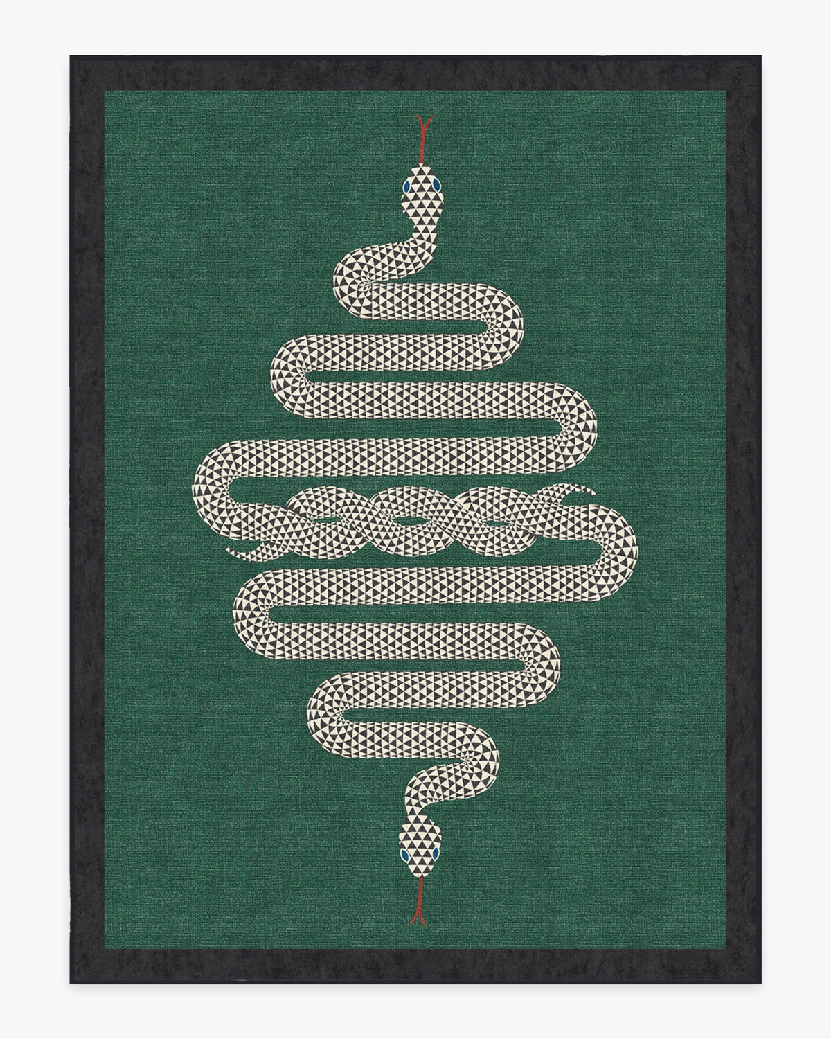 Venom Emerald Rug by Jonathan Adler