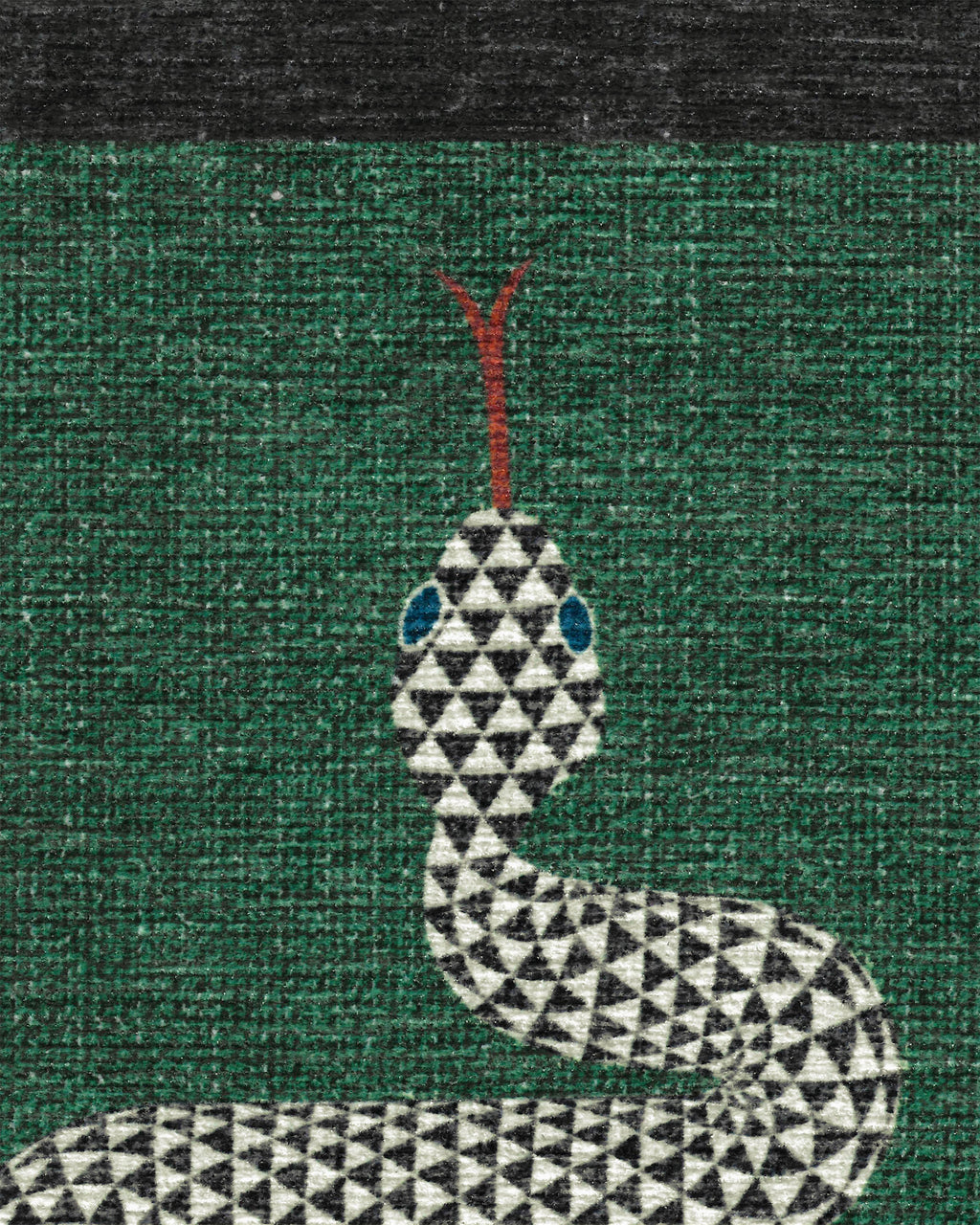 Venom Emerald Rug by Jonathan Adler