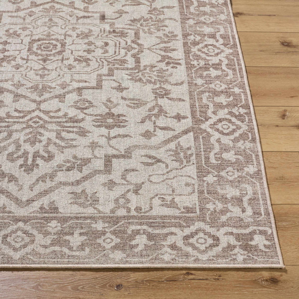 Ansgar Washable Wool Area Rug