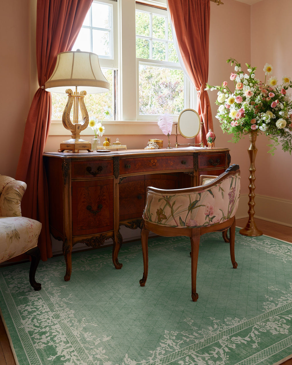 Juliet Sage Green Rug