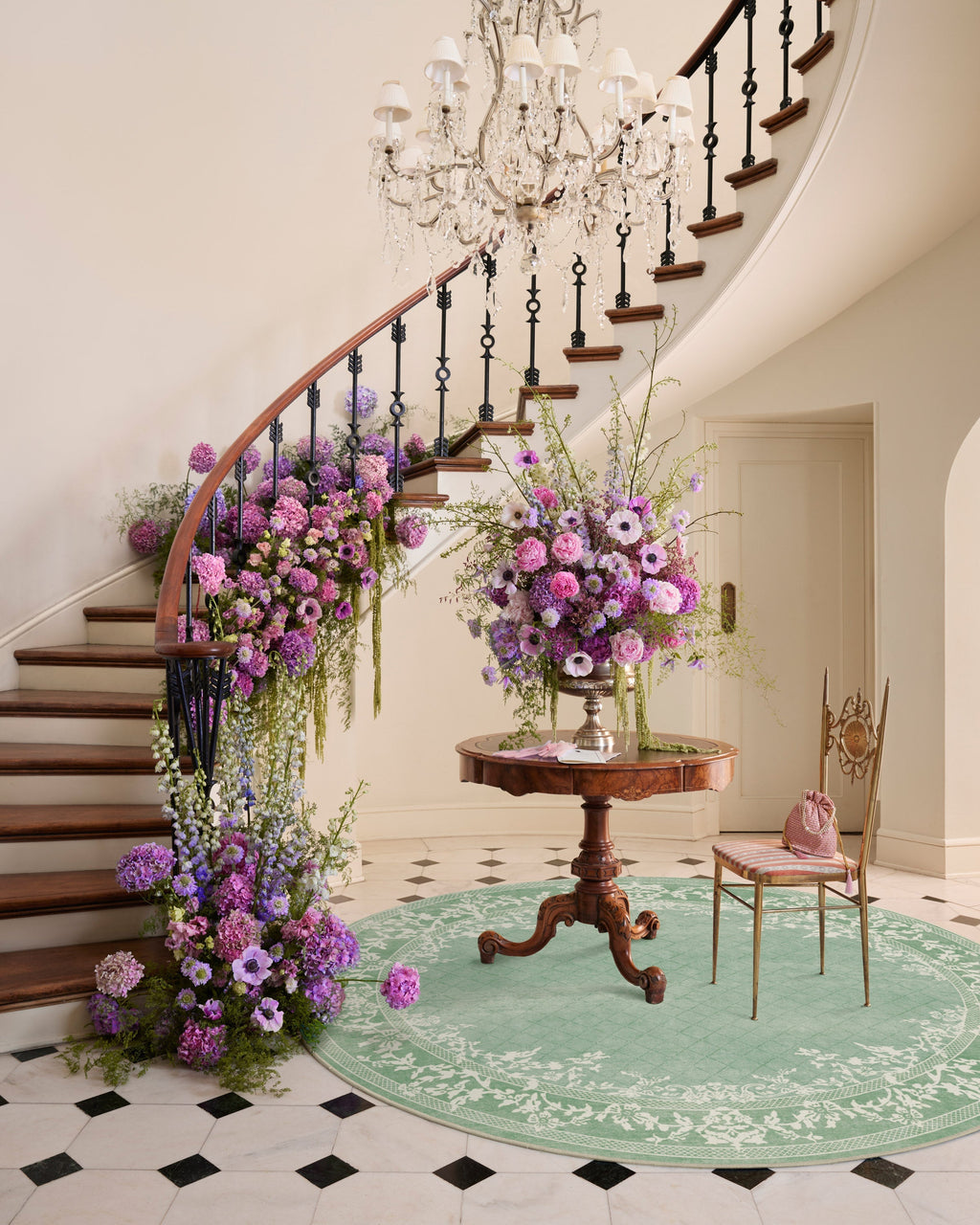 Juliet Sage Green Flatwoven Rug