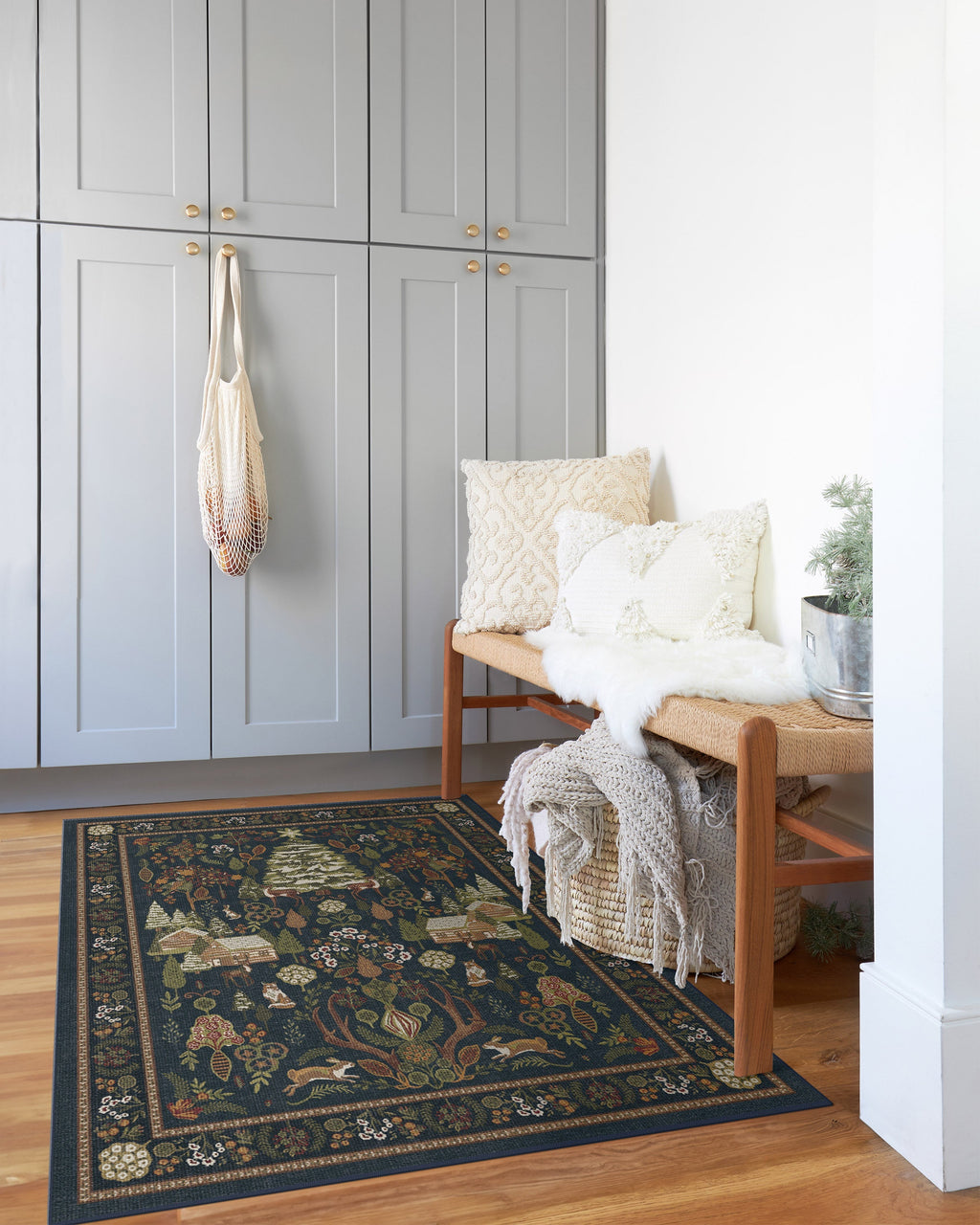 Juniper Midnight Blue Flatwoven Rug