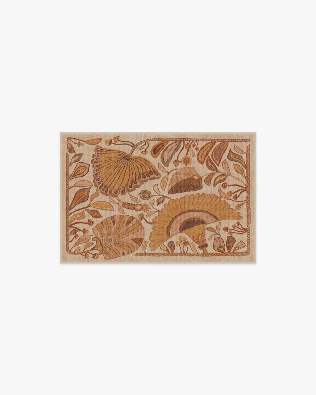 Alice Mellow Yellow Flatwoven Rug by Jungalow