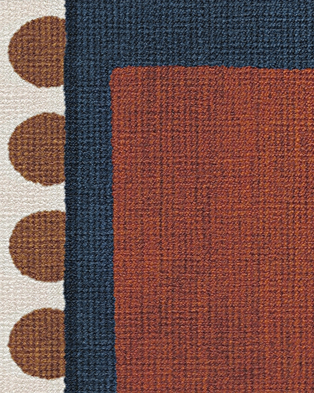 Nina Indigo & Rust Rug by Jungalow