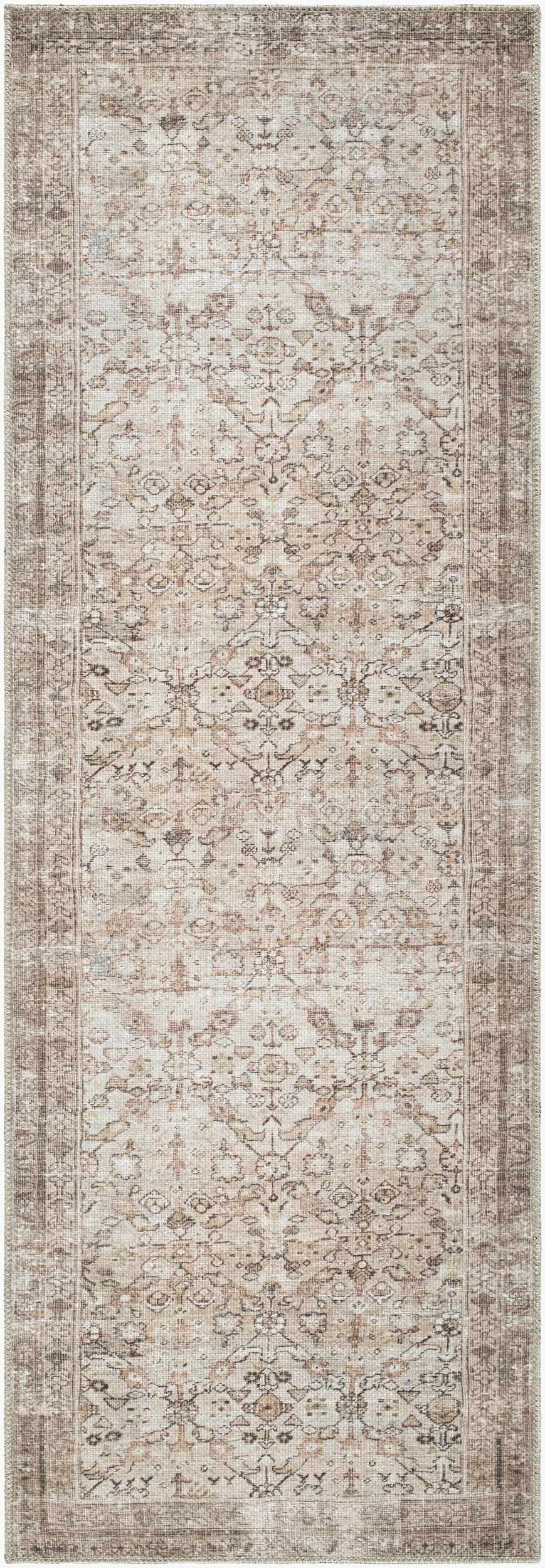 Amelia Machine Woven  Jenni Yolo Home x LIVABLISS JYAL-2301 Washable Area Rug