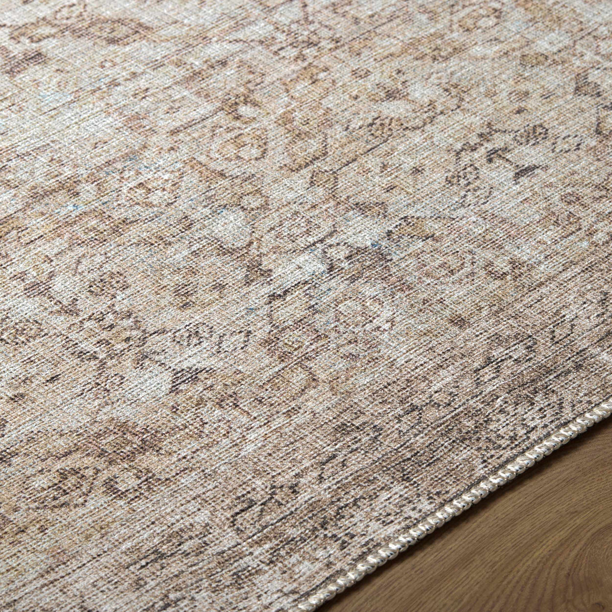 Amelia Machine Woven  Jenni Yolo Home x LIVABLISS JYAL-2301 Washable Area Rug
