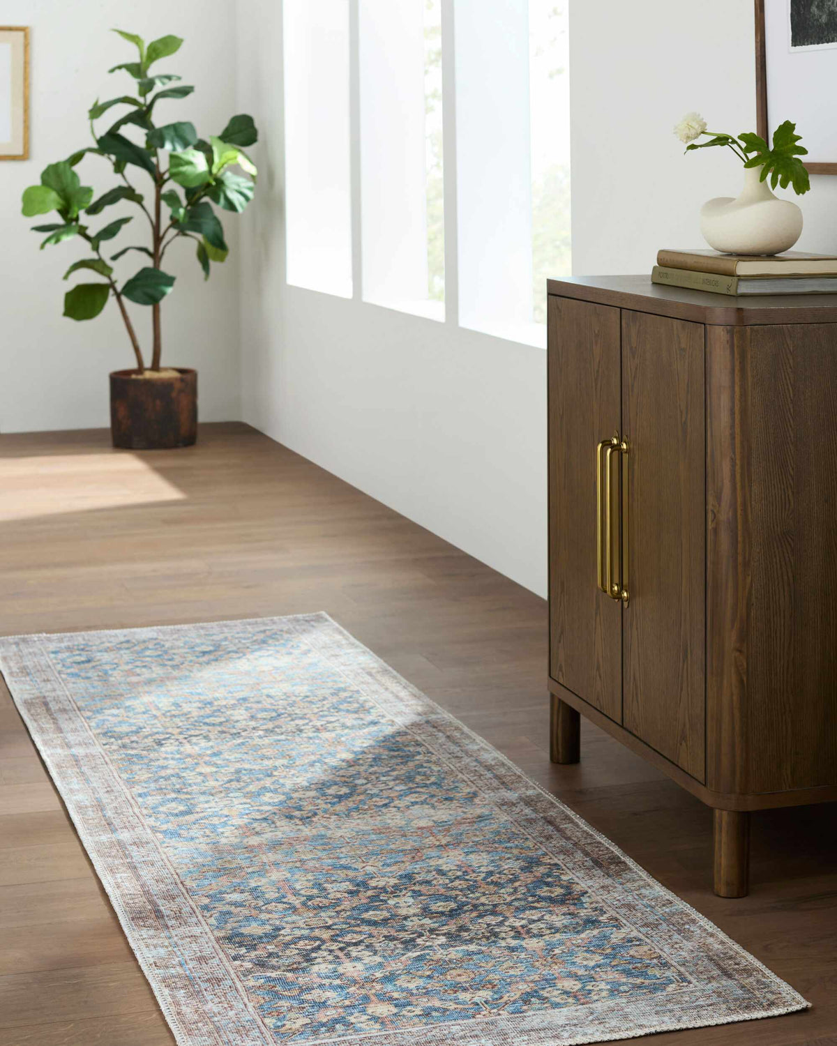 Amelia Machine Woven  Jenni Yolo Home x LIVABLISS JYAL-2302 Washable Area Rug