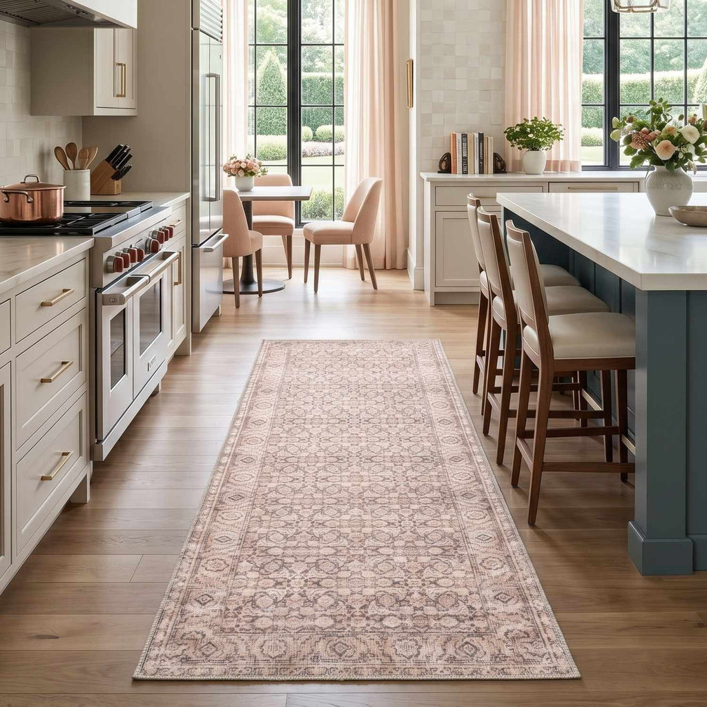 Sylvia Machine Woven  Jenni Yolo Home x LIVABLISS JYSL-2300 Washable Area Rug