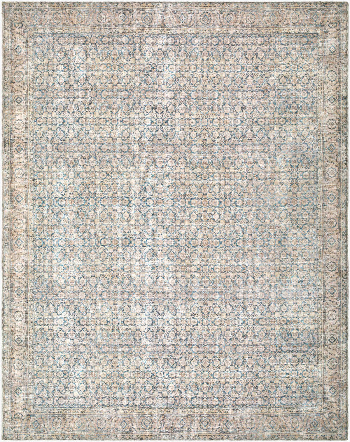Sylvia Machine Woven  Jenni Yolo Home x LIVABLISS JYSL-2302 Washable Area Rug
