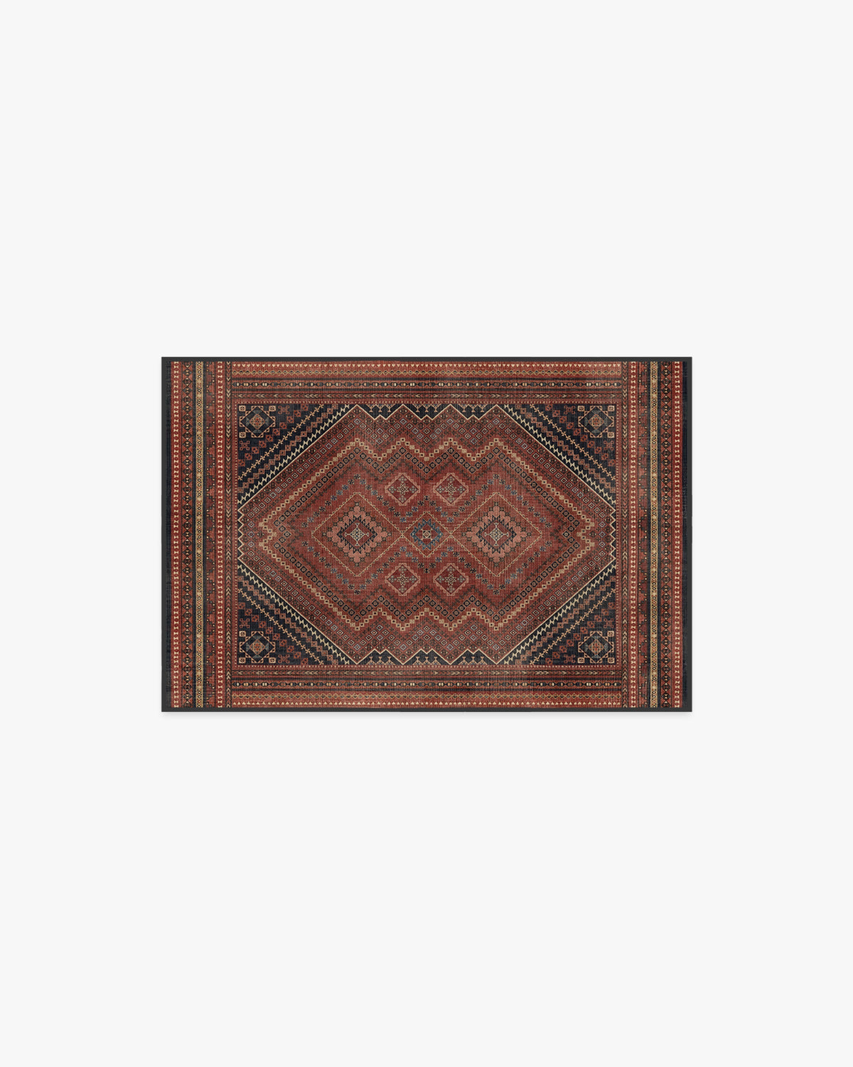 Kaden Amber Red Rug