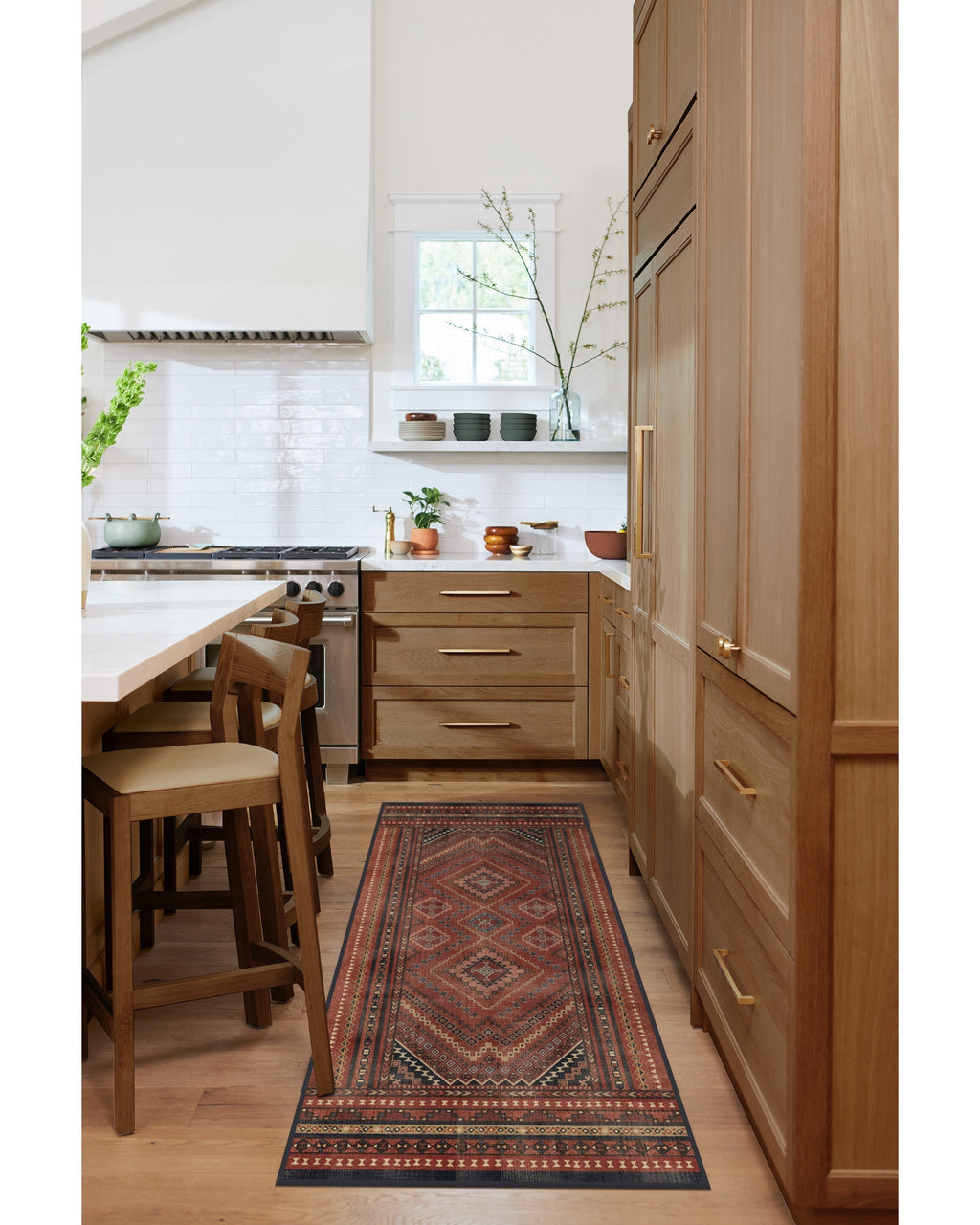 Kaden Amber Red Rug