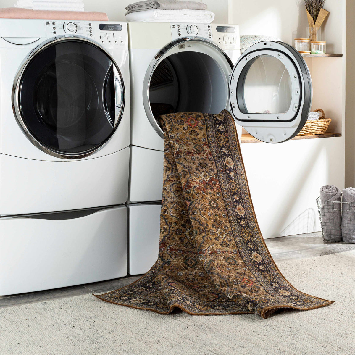 Kalbugan Washable Area Rug - Clearance