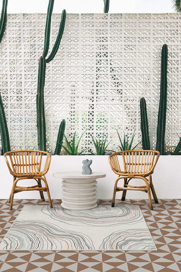 Kalder Sandstone Outdoor Rug