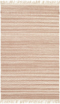 Kalinga Red/Cream Flatweave Wool Rug - Clearance