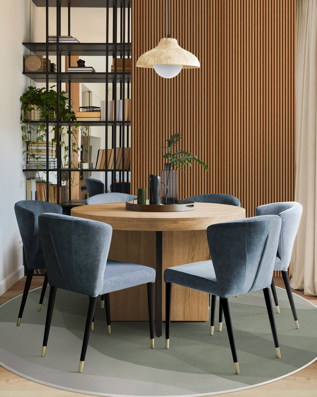 Kallan Sage Green Flatwoven Rug