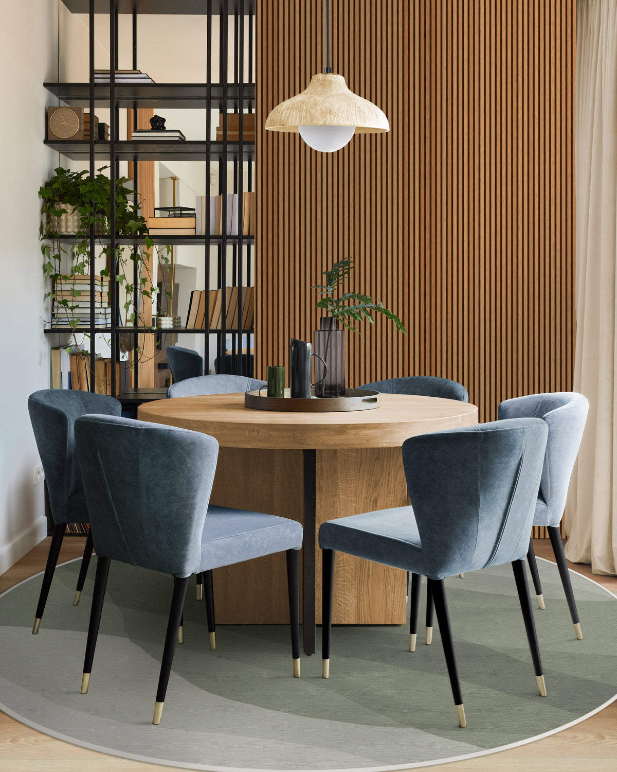 Kallan Sage Green Flatwoven Rug