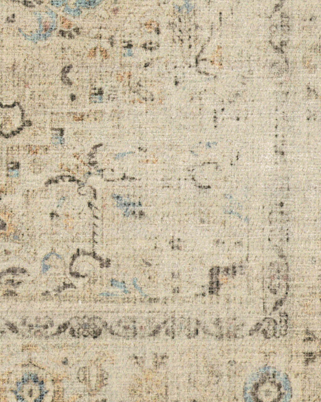 Kamran Ivory Opal Rug
