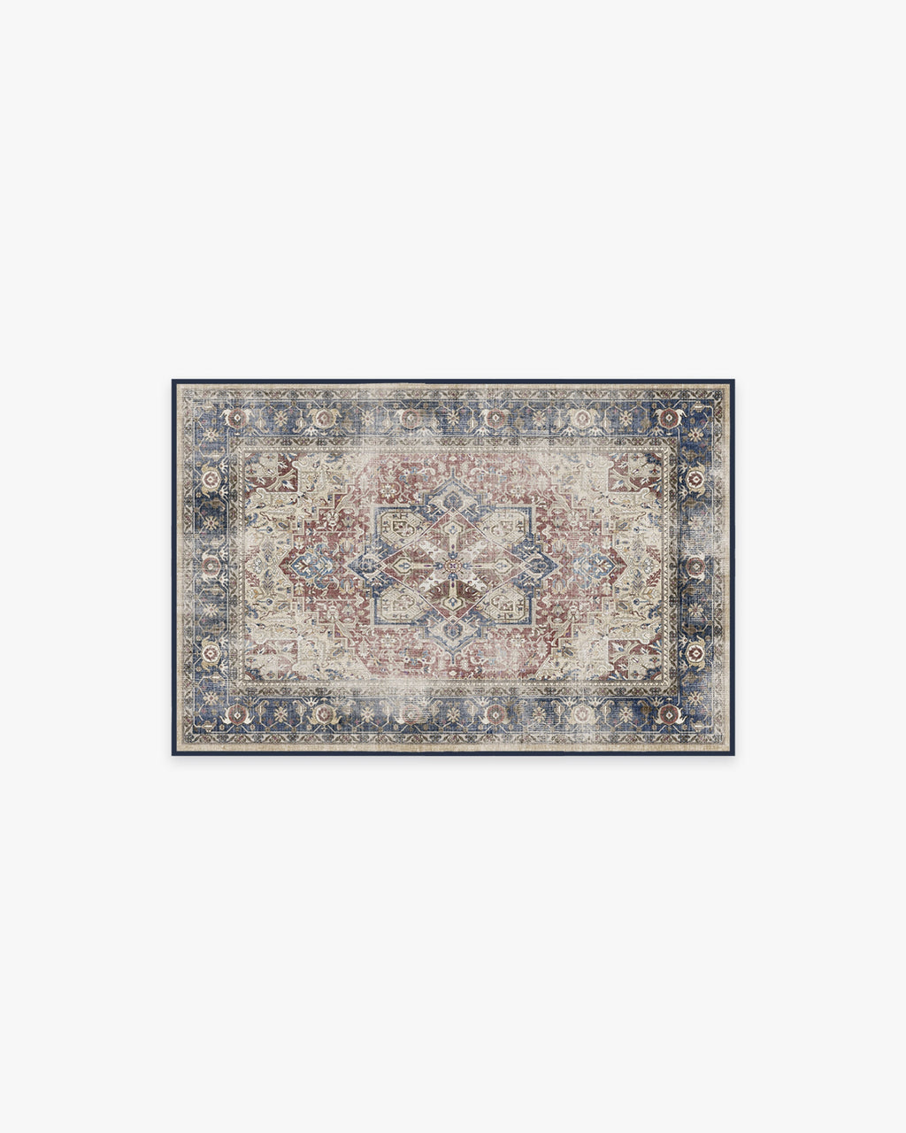 Kamran Royal Blue Rug