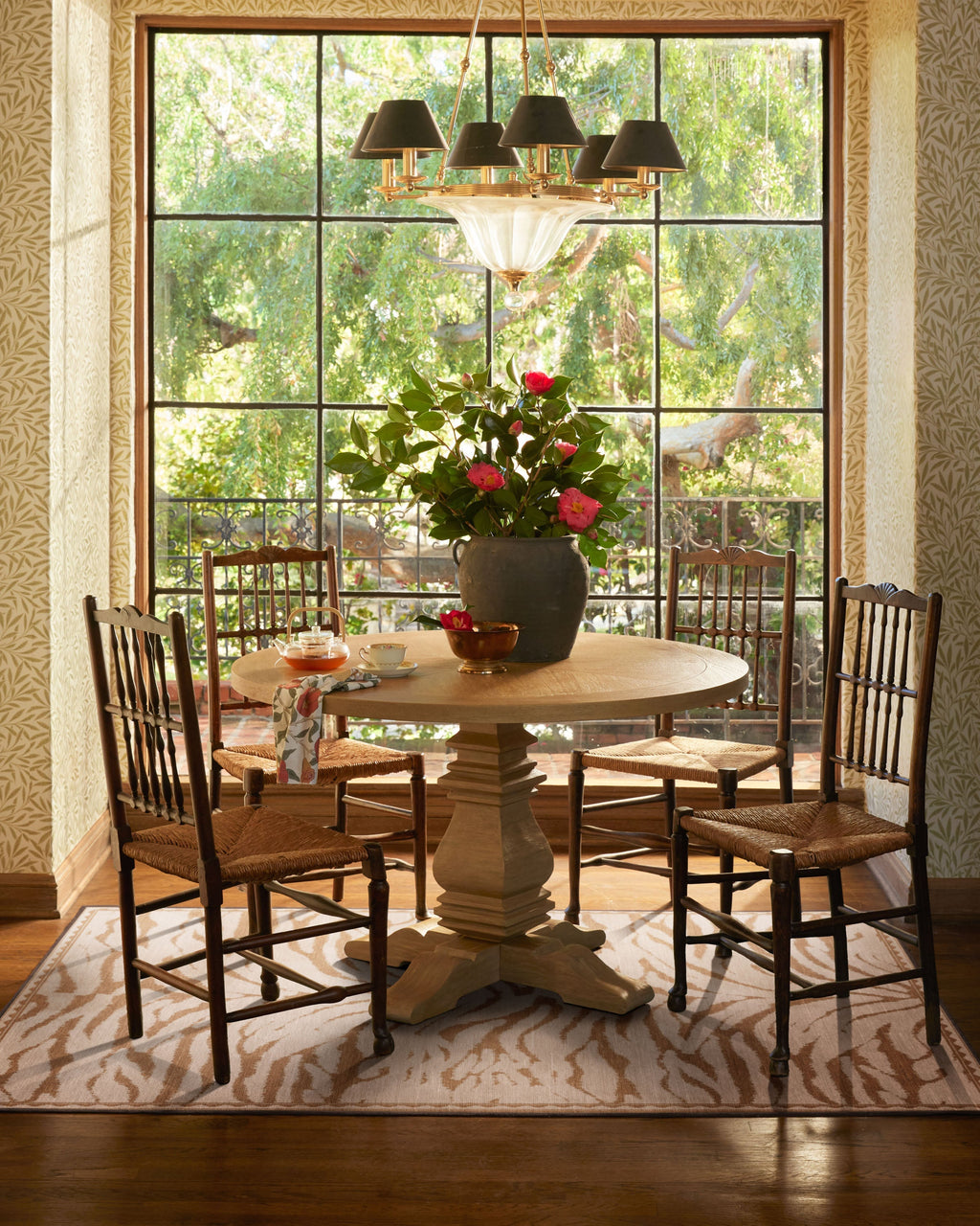 Kaplan Mauve Flatwoven Rug