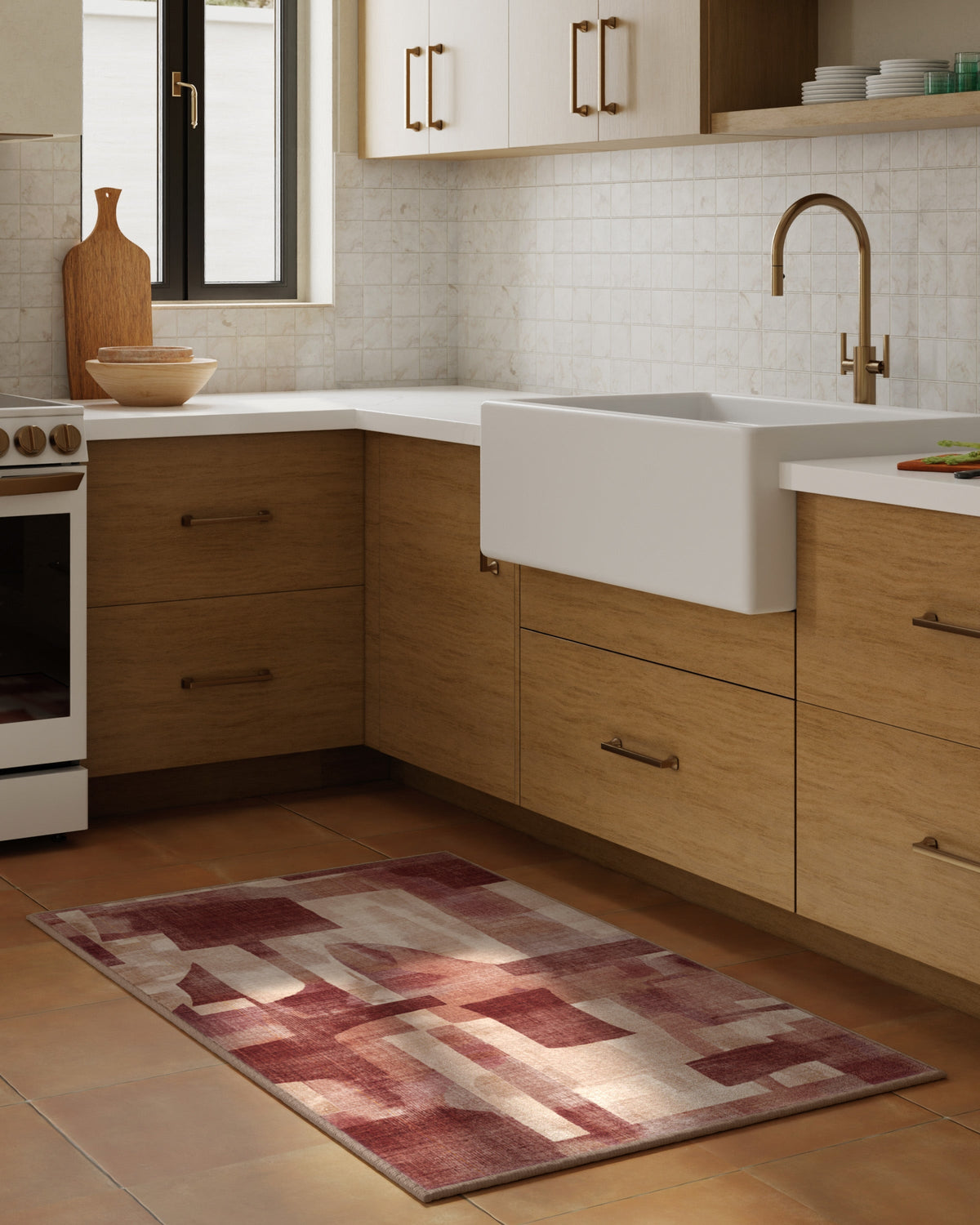 Kasbah Red Flatwoven Rug