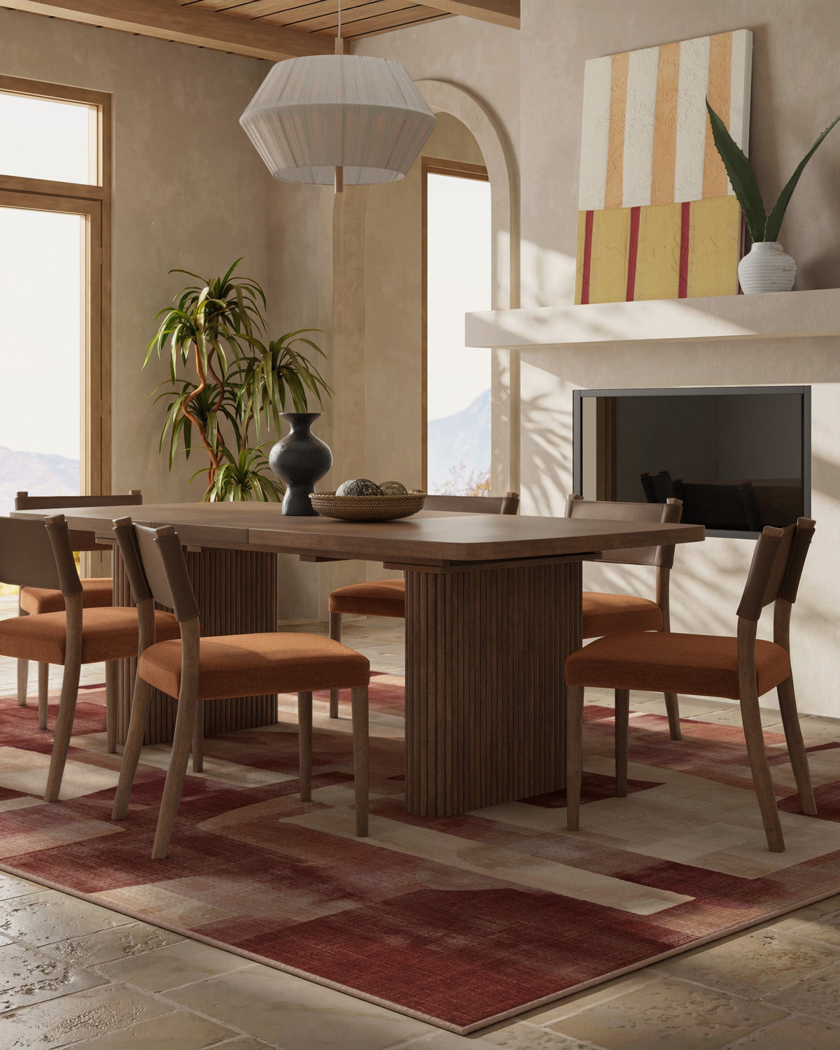 Kasbah Red Flatwoven Rug