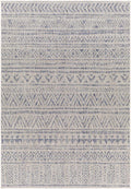 Novato Gray All Over Pattern Performance Outdoor Rug - Clearance