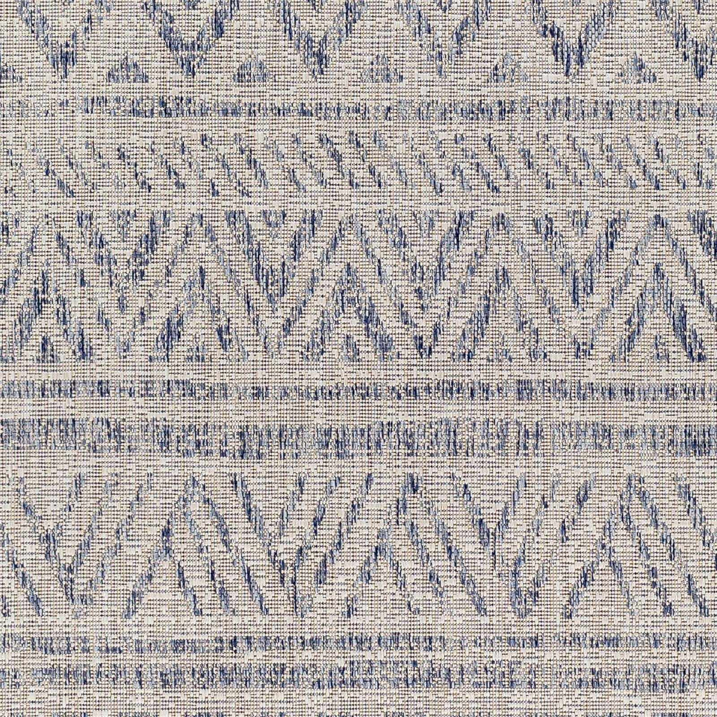 Novato Gray All Over Pattern Performance Outdoor Rug - Clearance
