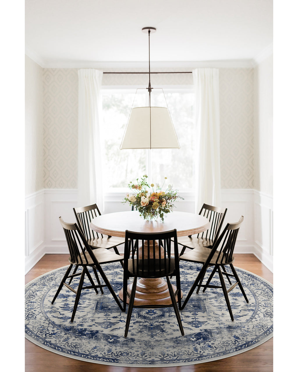 Kira Delft Blue Flatwoven Rug